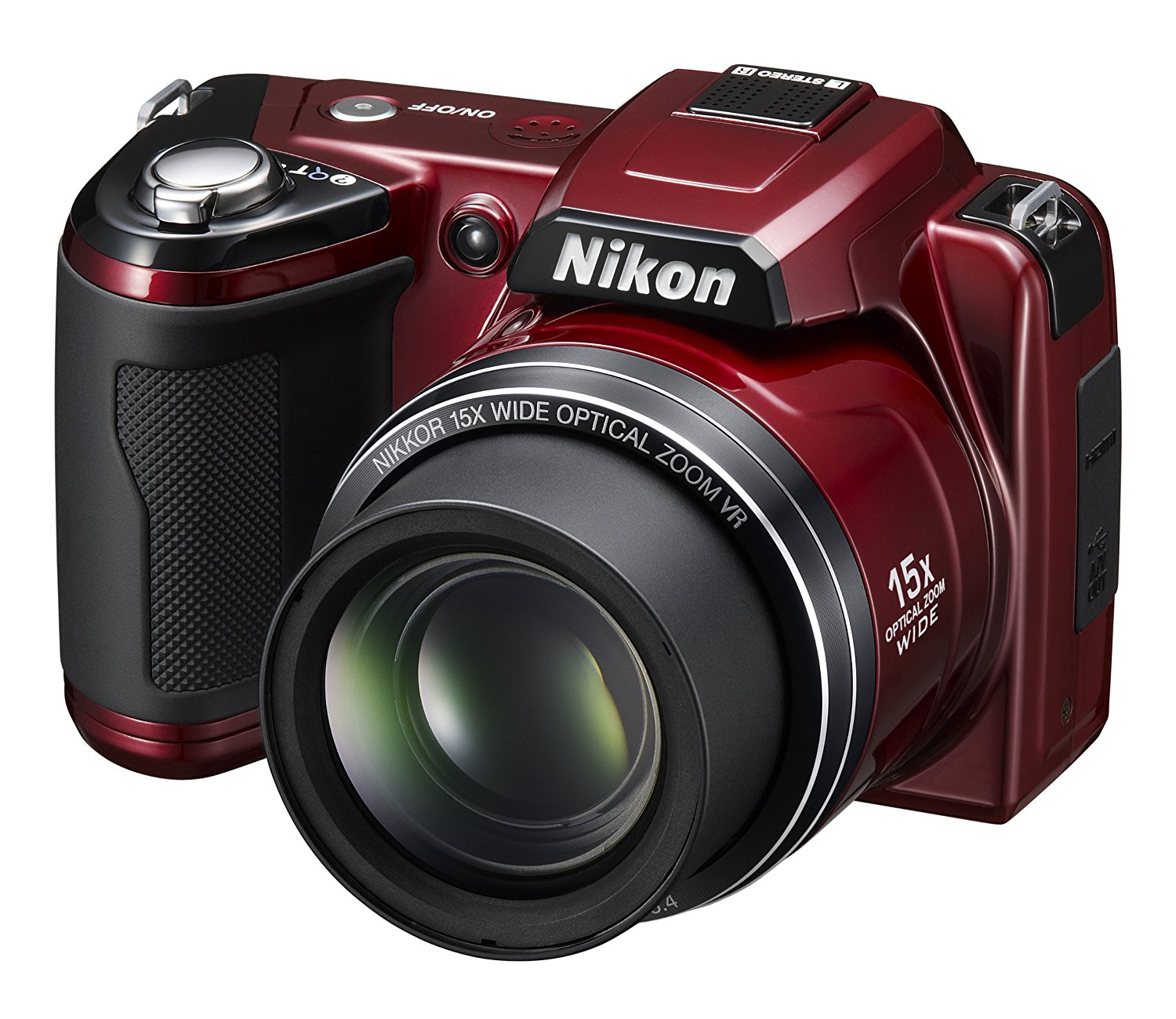 Nikon Coolpix L110 12.1MP Digital Camera with 15x Optical Vibration ...