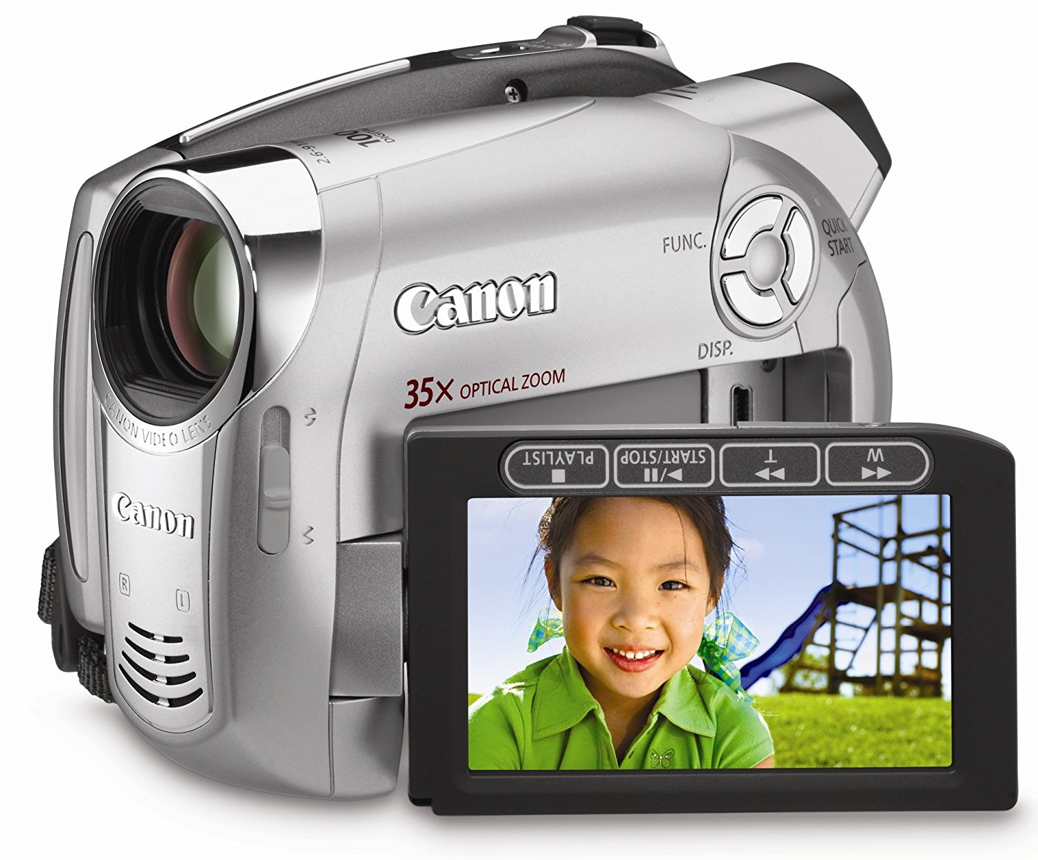 Canon DC220 DVD Camcorder with 35x Optical Zoom (Discontinued by