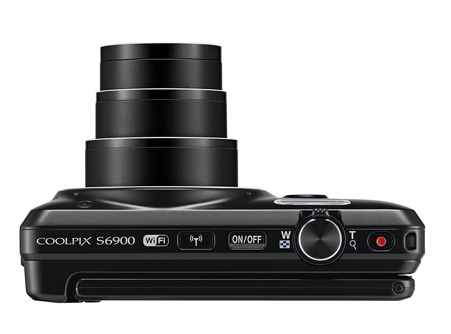 Nikon COOLPIX S6900 16MP Digital Camera with 12x Zoom, Rich Black