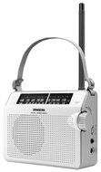 Sangean Compact Portable AM/FM Radio with Built-in Speaker, Earphone Jack, LED Tuning Indicator &amp; Carry Strap N2