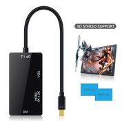 Fastsnail Micro-USB SlimPort/MyDP to High Speed HDMI Male to Female Adapter with USB-Charging Cable N9