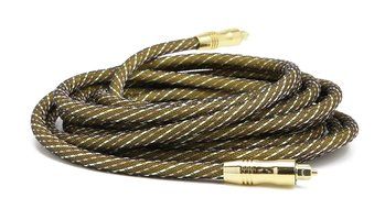 Aurum Gold Series Toslink Cable - Digital Optical Audio Cable - 30 Feet N4