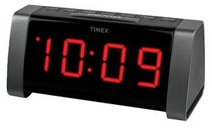 Timex T235BY AM/FM Dual Alarm Clock Radio - Black N3