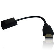 niceeshop Black 20cm HDMI Input to VGA Adapter Converter for PC Laptop NoteBook HD DVD N2
