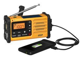 Sangean Portable Digital AM/FM Emergency Weather Alert Radio with Large Easy to Read Backlit LCD Display N4
