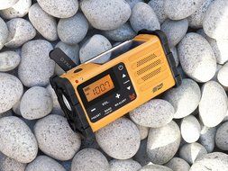 Sangean Portable Digital AM/FM Emergency Weather Alert Radio with Large Easy to Read Backlit LCD Display N5