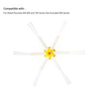 I-clean Replacement Robot Vacuum Cleaner Parts 5Pcs Side Brushes 6-arms &amp; 5Pcs Side Brushes 3-arms for iRobot... N5