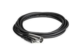 Hosa XRM-105 RCA to XLR3M Unbalanced Interconnect Cable, 5 feet N3