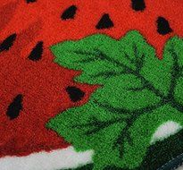 Speaking Life Cute Watermelon Interior Door Mat Carpet Sitting Room Carpet for Gifts 50cm*80cm N2