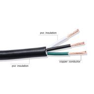 JACKYLED 2-PACK 16AWG Power Cord, Universal Power Cord, NEMA 5-15P to NEMA 5-15R, Black, 10 Feet/3m, UL listed N5