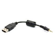 VONOTO 2.5mm Male Jack Plug to USB A Male Stereo MP3 MP4 Data Charger MIC 4 Pole Audio adapter for MP3,MP4 N6