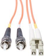 Tripp Lite Duplex Multimode 62.5/125 Fiber Patch Cable (LC/ST), 2M (6-ft.)(N318-02M)