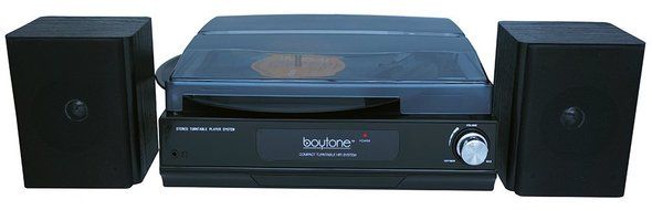 Boytone Bt-14Tbb-Sp Full Size Turntable 3 Speed 33/45/78 Rpm N3