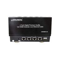 J-Tech Digital(Receiver Only) Hdmi Extender Over Tcp/ip Ethernet/over Single Cat5e/cat6 Cable 1080p with IR Remote... N31