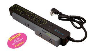 Wi-Fi-enabled i-BRIGHT7x 4ft Smart Surge Protector, remotely control power from anywhere with the BRIGHTenergy... N5
