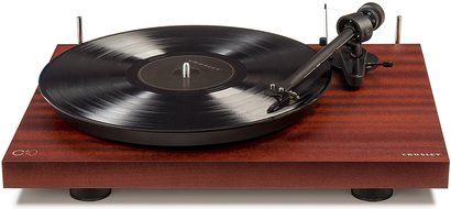 Crosley C10A-NA Hardwood Turntable with Low Vibration Synchronous Motor, Natural N10