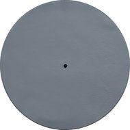 Genuine Leather Turntable Platter Mat - White N2