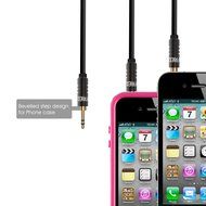 FRiEQ 3.5mm Male To Male Car and Home Stereo TPE Cable Audio Cable (6 Feet/1.8M) Fits Over Tablet &amp; Smart Phone... N5