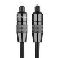 Forspark Digital Optical Audio 24k Gold Plated Toslink Cable 6ft- Cl3 Rated N3