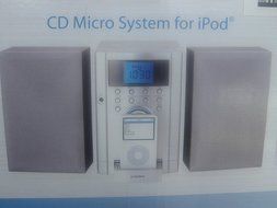 Audiovox CD Micro System for iPod