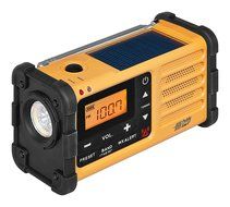 Sangean Portable Digital AM/FM Emergency Weather Alert Radio with Large Easy to Read Backlit LCD Display N6