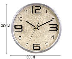 12 Inch silent Metal wall clocks modern designs wall clock movement home Decor wall watch For Living Room Bedroom N4
