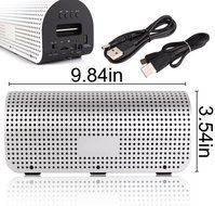 Karnotech REMAX Bluetooth Speaker Portable Desktop Multi-Function Power Bank Bluetooth 4.0 Wireless Outdoor PC... N3