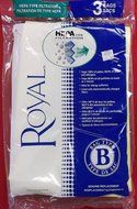 Royal Vacuum Cleaner Type B HEPA Bags - 3 Bags