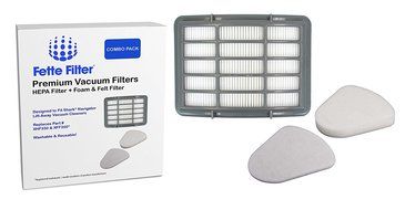 Fette Filter Kit for Shark Navigator Lift-away NV350, NV351, NV352, NV355, NV356, NV357, Pre-filter Foam and Felt...