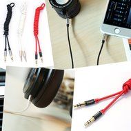 nkomax 3.5mm Gold Plated Premium Auxiliary Male To Male AUX Cable Suitable for iPad, iPhone, iPod, MP3 players... N39