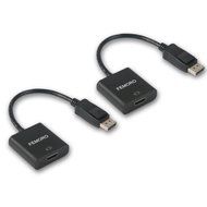Display to HDMI Adapter Converter, FEMORO DP Displayport to HDMI Adapter Splitter Male to Female Audio Video Link... N6