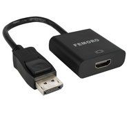 Display to HDMI Adapter Converter, FEMORO DP Displayport to HDMI Adapter Splitter Male to Female Audio Video Link... N8