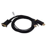 ZAMO VGA to HDMI Converter Adapter for TV, Computer, Projector, with Audio Cable and USB Cable, HD Connector Converter... N7