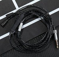 Replacement Upgrade Audio Cable Cord with Volume Control and Mic Function for Sennheiser IE8, IE80, IE8i Earphone... N3