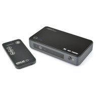 KabelDirekt 4K Ultra HD High Speed HDMI Switch 3in / 1out (1080p 4K UltraHD 3D) with Remote - PRO Series N10