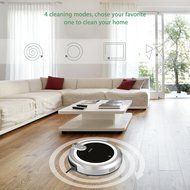 JISIWEI I3 Wi-Fi Enabled Robotic Vacuum Cleaner Self Charging Floor Cleaner with Camera and Mobile App Remote... N7