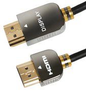 Ysimda Ultra Slim Flexible Series Redmere Active Metallic Shell HDMI 2.0 A to A High-speed Cable, 15ft, 18G, Supports... N7
