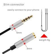 DIKOO 35510011 AUX 3.5mm Male to Male Stereo Audio Cable with In-line Microphone N13