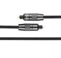 Forspark Digital Optical Audio 24k Gold Plated Toslink Cable 6ft- Cl3 Rated N5