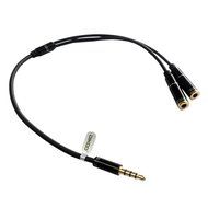 DIKOO 35510011 AUX 3.5mm Male to Male Stereo Audio Cable with In-line Microphone N24
