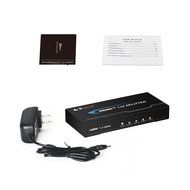 Portta PET0104 HDMI Splitter 4 Port 1x4 v1.3 support Full HD 3D 1080p Deep Color HD Audio Real HDMI N15