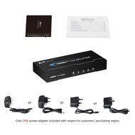 Portta PET0104 HDMI Splitter 4 Port 1x4 v1.3 support Full HD 3D 1080p Deep Color HD Audio Real HDMI N16