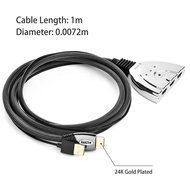 HDMI Switcher, Kinps&reg; 3 Port HDMI Switch for Switching Multiple Input Sources, High Speed Supports High Resolution... N5