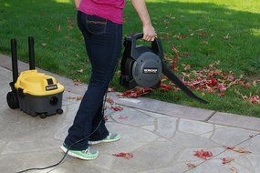 WORKSHOP Wet Dry Blower Vac WS0400DE Portable Wet Dry Vacuum Cleaner And Blower, 4-Gallon Leaf Blower Vacuum Cleaner... N8