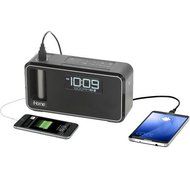 iHome All in One Compact Bluetooth Wireless Dual Alarm Clock with Large Easy to Read Backlit LCD Display Plus... N2