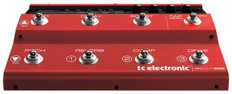 TC Electronic Nova System Floor Based Analog Overdrive/Distortion with G-System Effects and Dynamics Processing N5