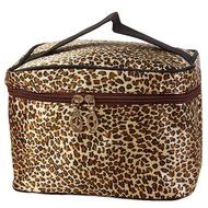 Creazy&reg; Women Leopard Print Cosmetic Bags Women Travel Makeup Bag (Brown) N3