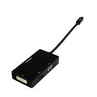 Teorder Thunderbolt Mini Display Port DP to HDMI DVI VGA Adapter Audio Video Full HD 1080p HDTV Adaptor for Mac... N4