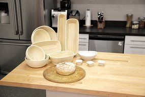 Frieling USA Brotform Round Bread Rising Basket, 8-Inch N6