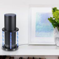 eveco Acrylic Speaker Guard Enhanced Strength and Stability for Amazon Echo Speaker and UE Boom speaker (Blue) N9